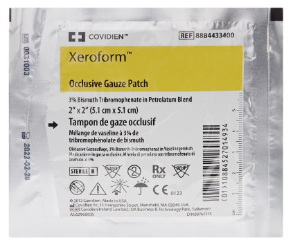 Xeroform Occlusive Dressing